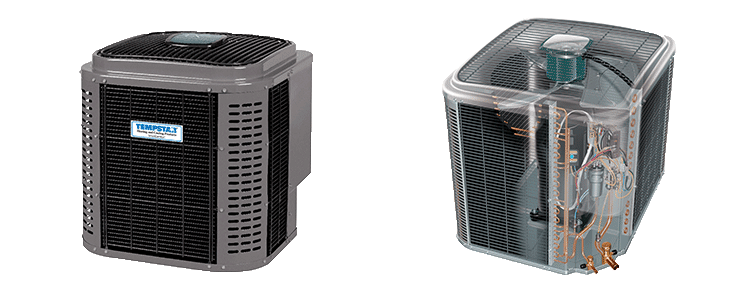 Tempstar A/C and cutaway A/C and Evaporator coil